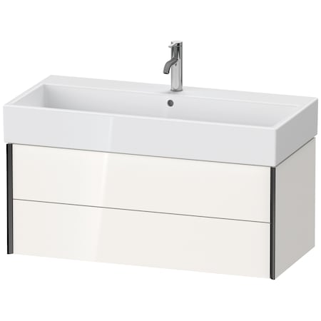 Xviu Wall-Mounted Vanity Unit White High Gloss